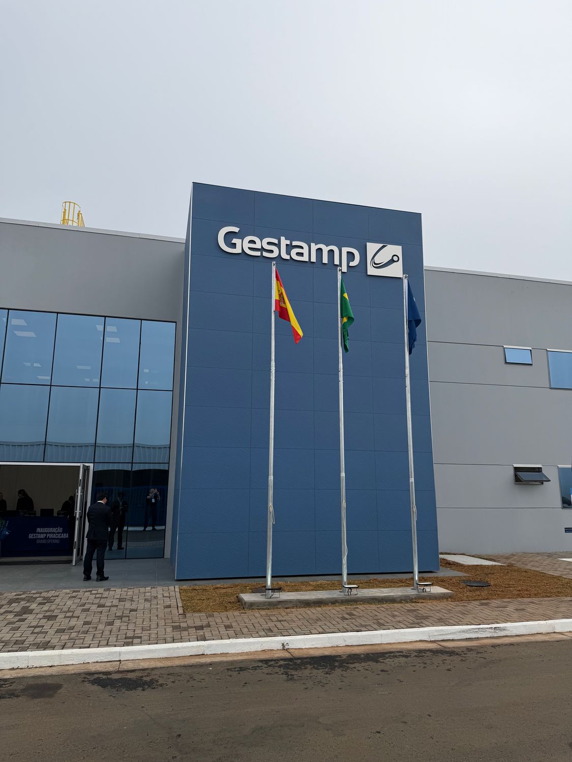The new Gestamp plant building in Piracicaba