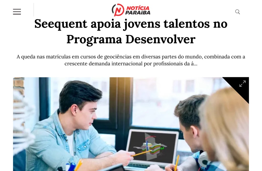 Paraíba press coverage of Seequent